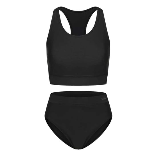 Slazenger Dames/Dames Xtra Life Lycra Bikiniset (Zwart) - Image 1