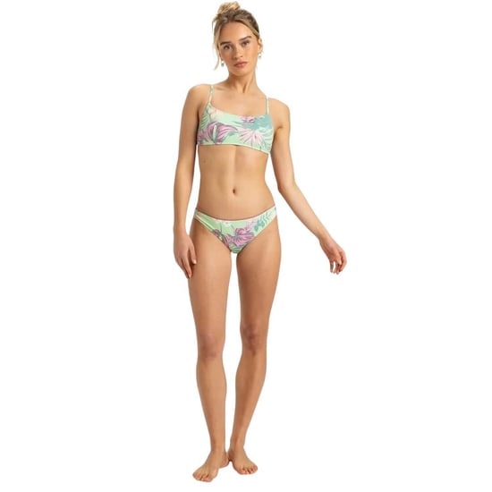 Roxy Dames/Dames Bloemen Bikini Set (Groen) - Image 4