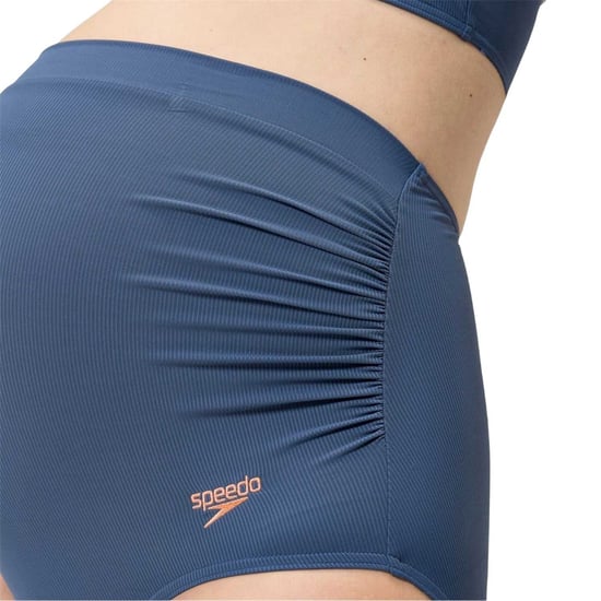 Speedo Dames/Dames Mathi Wai Zwangerschapsbikiniset met hoge taille (Blauw) - Image 3