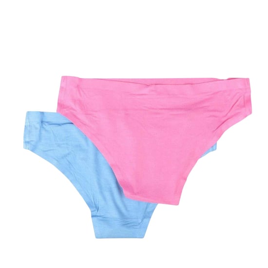 Reebok Dames/Dames Effen Slipje (Set van 2) (Blauw/roze) - Image 2