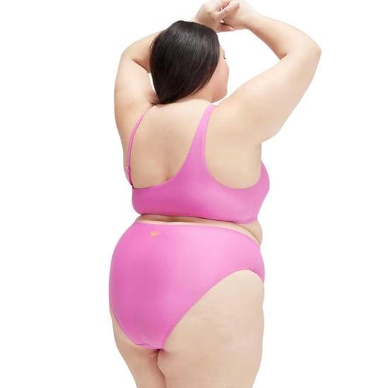 Speedo Dames/Dames Asymmetrische Plus Bikiniset (Paars) - Image 2