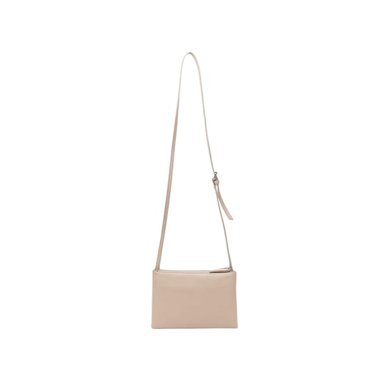 Firetrap Schoudertas van imitatieleer met oogjes (Beige) - Image 2