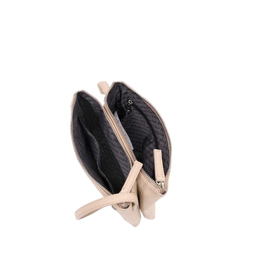 Firetrap Schoudertas van imitatieleer met oogjes (Beige) - Image 3