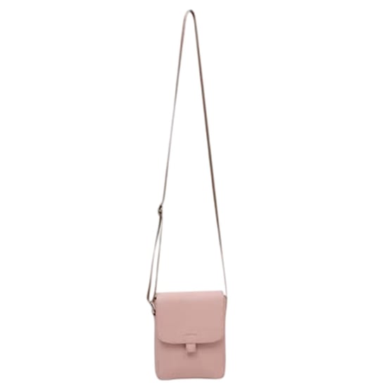 Firetrap Rechthoekige schoudertas van kunstleer (Blush) - Image 1