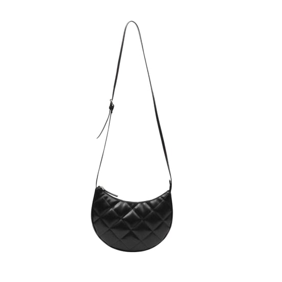 Firetrap Gewatteerde schoudertas van imitatieleer (Zwart) - Image 3