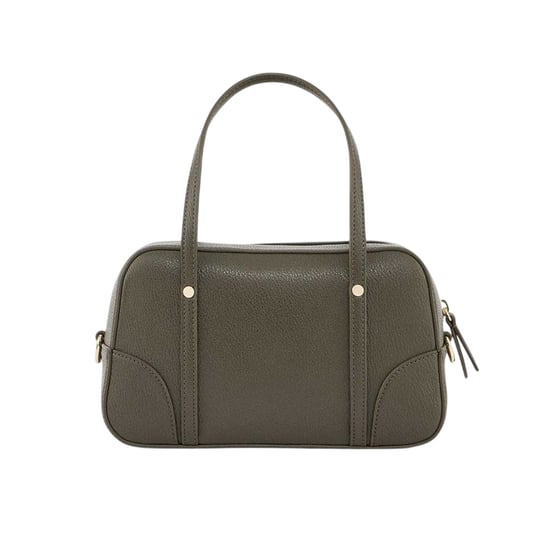 Armani Exchange Dames-schoudertas met metalen logo (Donkere Khaki) - Image 2