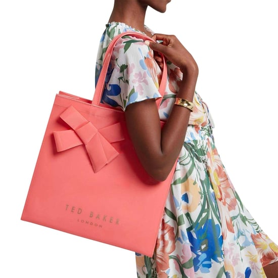 Ted Baker Damestas met strik (Koraal) - Image 1