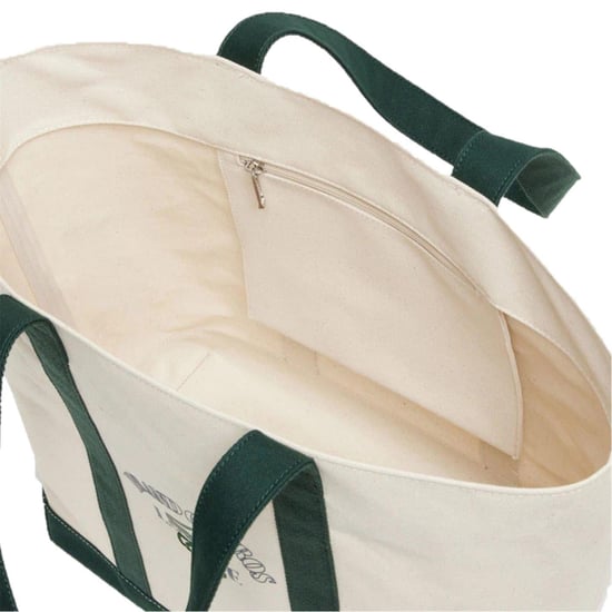 Lacoste Roland Garros Canvas Draagtas (Natuurlijke afdrukken) - Image 3