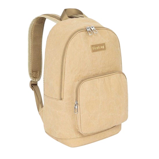 Firetrap Logo Kraftpapier rugzak (Beige) - Image 4
