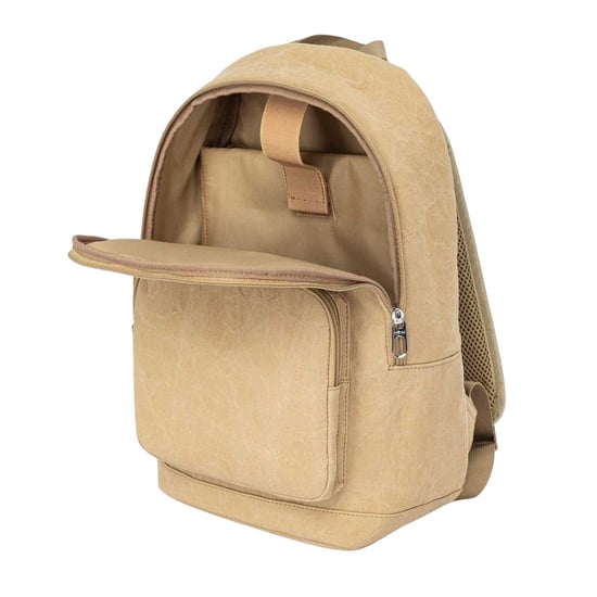 Firetrap Logo Kraftpapier rugzak (Beige) - Image 5
