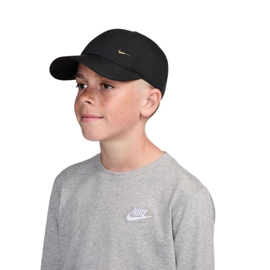 Nike Swoosh-pet voor kinderen (Zwart/Goud) - Image 3