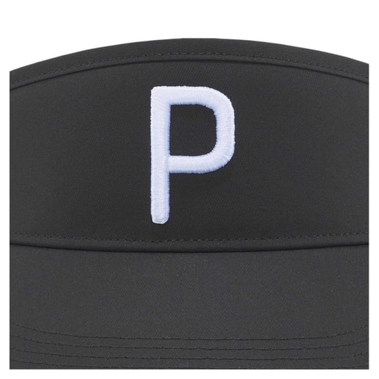 Puma Golfpet met geborduurd logo (Zwart/Wit) - Image 3