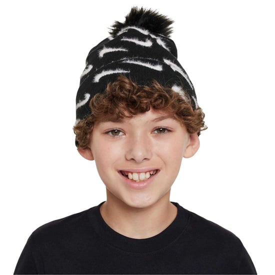 Nike Kinder/Kinder Pom Pom muts (Zwart/Wit gemêleerd) - Image 1