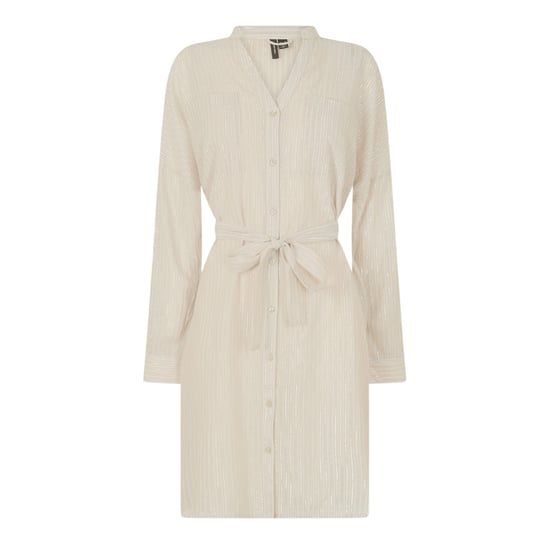 Vero Moda Damesjurk met strepen van Ines (Zilver) - Image 2