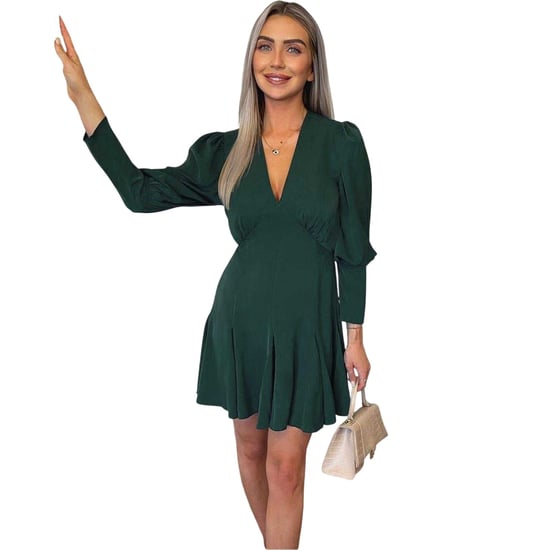 AX Paris Vrouwen/dames Skater Dress (Teal) - Image 4
