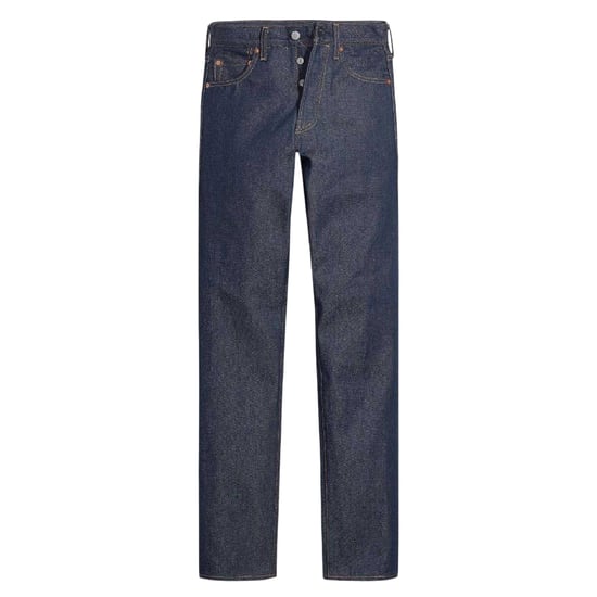 Levis Herenjeans uit de jaren ’80 met middelhoge taille en rechte pijpen (Donkerblauw) - Image 1