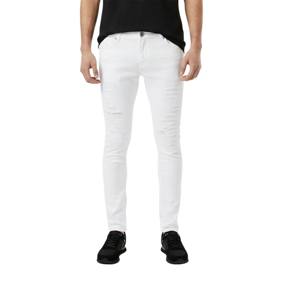 Criminal Damage Camden Slim-jeans voor heren (Wit) - Image 3