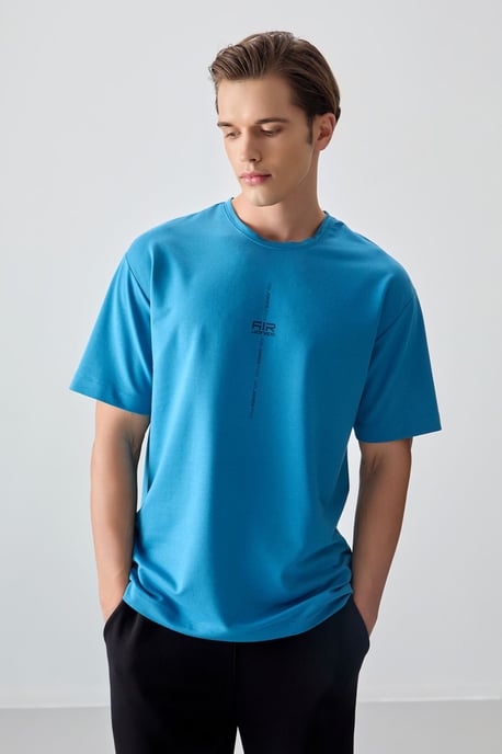 Oversized Geprinte Crew Neck T-shirt - Image 2