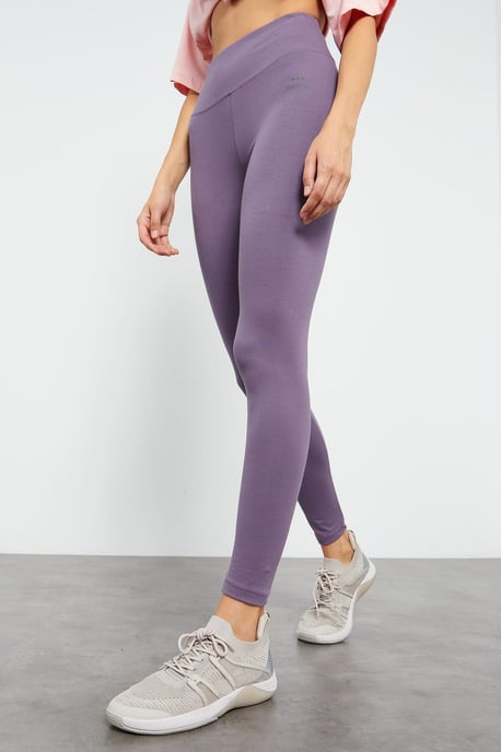 Hoge Taille Katoenen Elastaan Leggings - Image 2