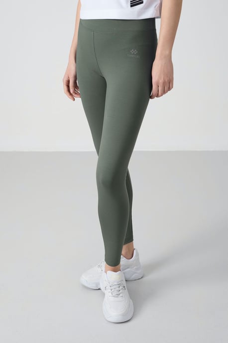 Hoge Taille Katoenen Elastaan Leggings - Image 4