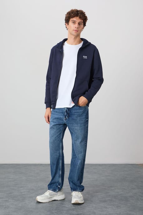 Heren Hoodie Zip Sweatshirt - Image 1