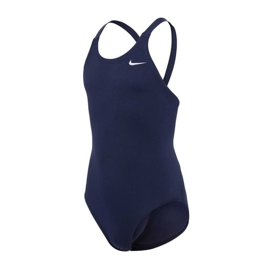Nike Eendelig Hydrastrong zwempak voor meisjes (Middernacht marine) - Image 3