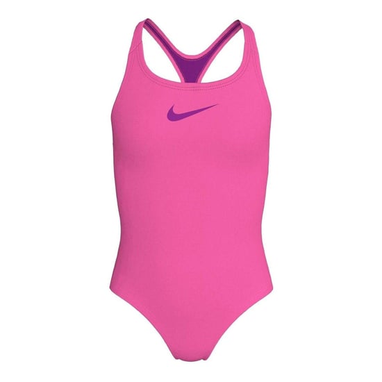 Nike Eendelig Hydrastrong zwempak voor meisjes (Hyperroze) - Image 1
