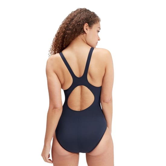 Speedo Dames/Dames Hyper Boom Graffiti Eendelig Zwempak (Marine / Roze) - Image 2