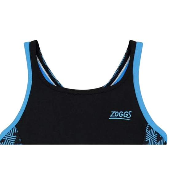 Zoggs Meisjes Splashback Eendelig Badpak (Zwart) - Image 4