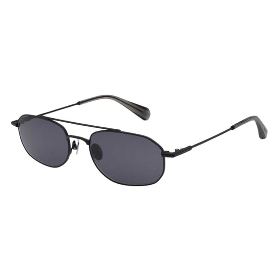AllSaints Unisex rechthoekige zonnebril voor volwassenen (Matzwart) - Image 2