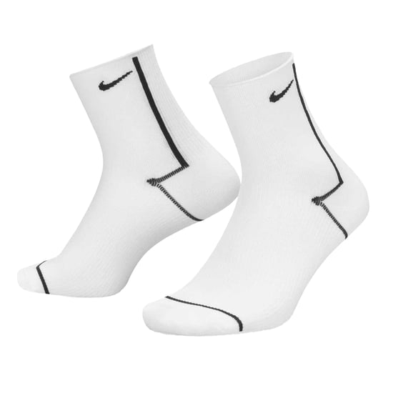 Nike Unisex-trainingssokken voor volwassenen in grote maten (set van 3) (Grijs/Zwart/Wit) - Image 4