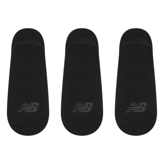 New Balance No-Show Sokken voor volwassenen (pak van 3) (Zwart) - Image 1
