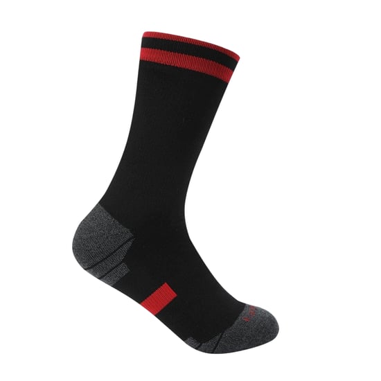 Karrimor Dames/Dames Gestreepte Waterdichte Crew Sokken (Zwart) - Image 1