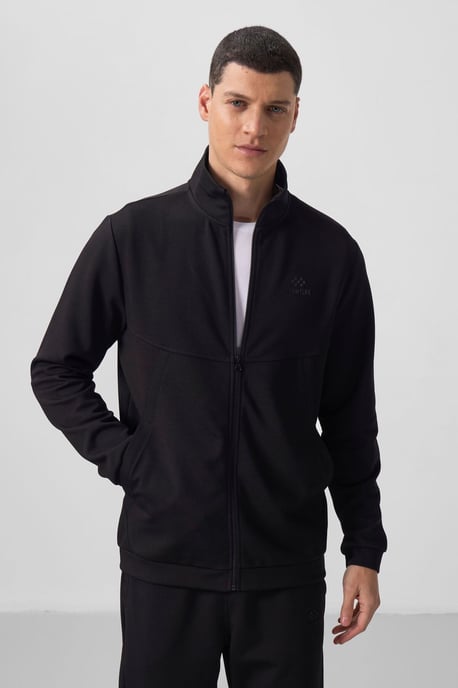 Heren lange mouw rits sweatshirt en broek set - Image 2