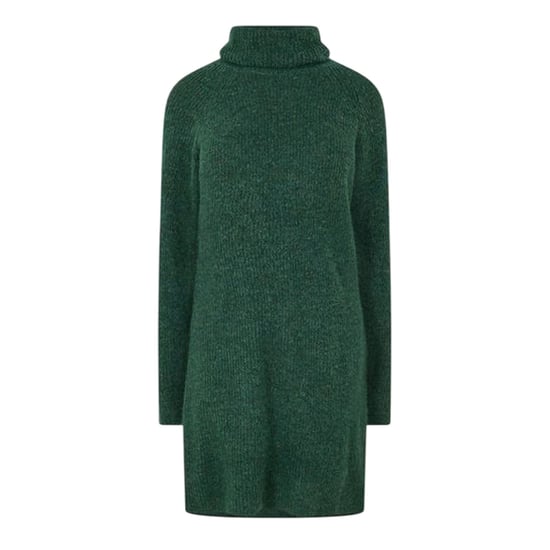 Pieces Turtleneck-trui-jurk voor dames (Trek Groen) - Image 2