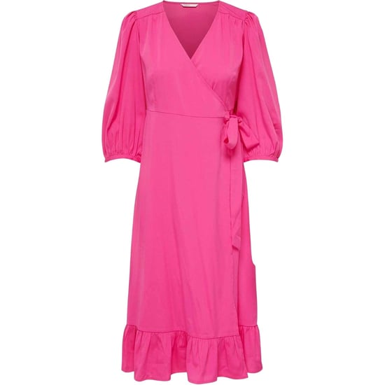 Enkel Dames Olivia Wikkeljurk (Fuchsia Paars) - Image 1