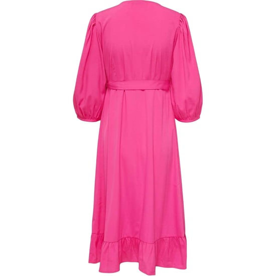 Enkel Dames Olivia Wikkeljurk (Fuchsia Paars) - Image 2