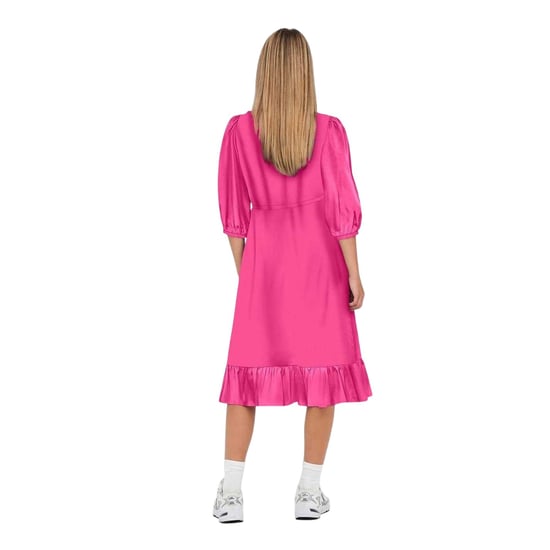 Enkel Dames Olivia Wikkeljurk (Fuchsia Paars) - Image 4