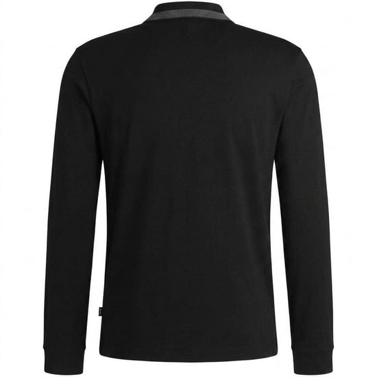 Boss Heren Regular Poloshirt Met Lange Mouwen (Zwart) - Image 2