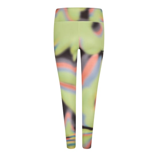 Diadora Figurenvormende sportleggings voor dames (Zwart, Groen) - Image 3