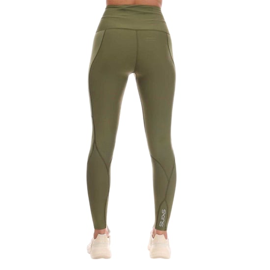 Skins Dames/Dames Series-3 Skyscraper Leggings (Khaki) - Image 2