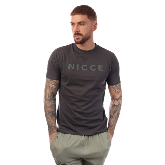Nicce Heren Aderyn Katoenen Loungewear Set (Khaki) - Image 4