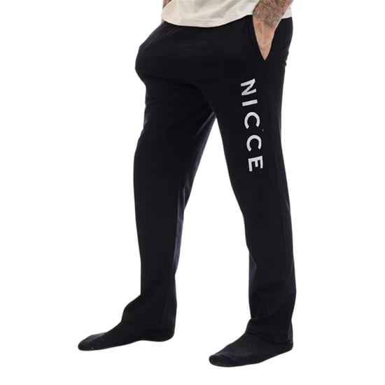 Nicce Heren Aderyn Katoenen Loungewear Set (Zwart) - Image 4