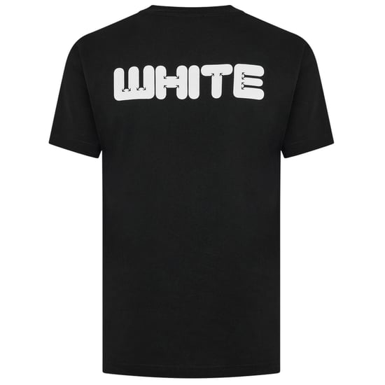 Off White Heren Slim T-shirt in katoen (Zwart) - Image 2