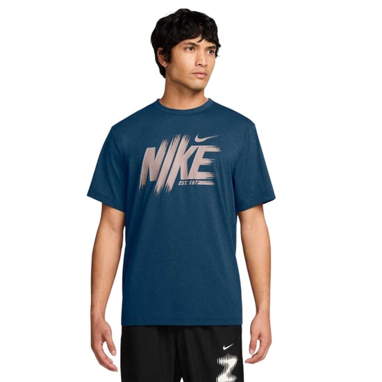 Nike Heren Dri-FIT T-Shirt (Blauw) - Image 2