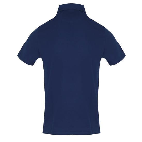 Aquascutum Heren Poloshirt met Kraag en Korte Mouwen (Marine) - Image 2