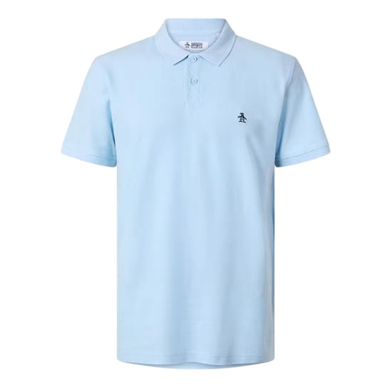 Original Penguin Heren Geborduurd Logo Poloshirt (Water) - Image 1