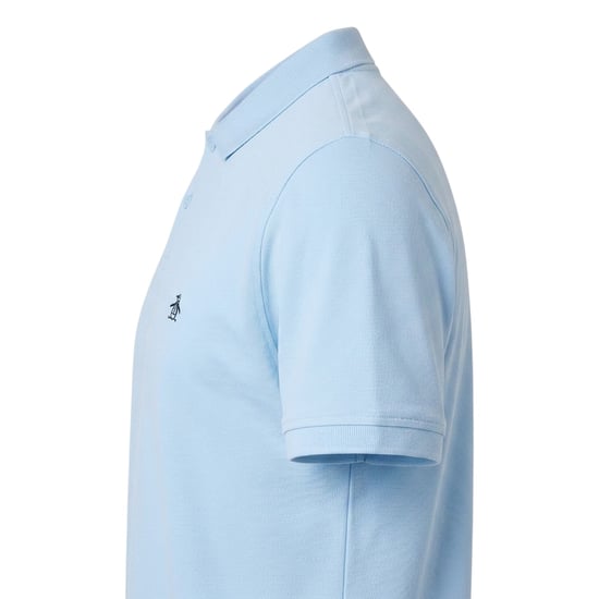 Original Penguin Heren Geborduurd Logo Poloshirt (Water) - Image 3
