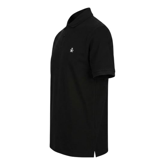 Original Penguin Heren Geborduurd Logo Poloshirt (Zwart) - Image 3