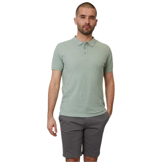 Threadbare Mannen Malbork Korte Mouwen Polo Shirt (Sage) - Image 2
